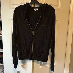 Splendid women’s size M Black Zip-Up Hoodie
